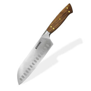 Cuchillo 7" Santoku Pirihueico Kangkawe + Grabado Láser