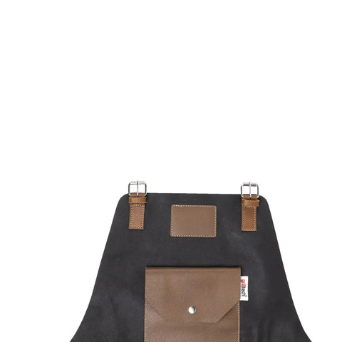 Delantal Pechera Parrillera Master Black + Grabado Láser