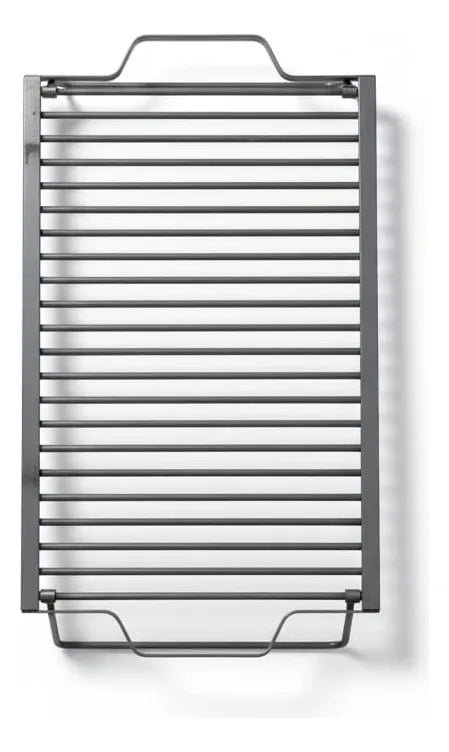 Parrilla A Carbón Leña Portátil Plegable 60x40 Camping Negro