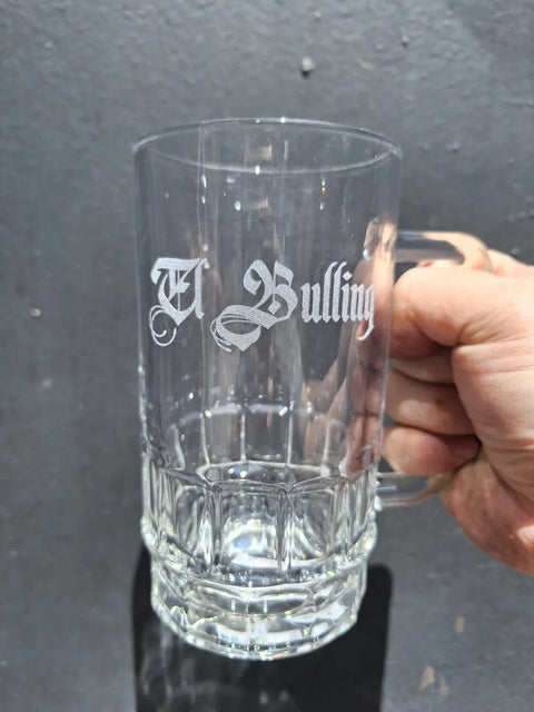 Pack 6 Vasos Shoperos Bavaria 564ml + Diseño Personalizado Grabado Láser