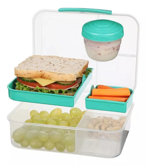 Contenedor De Alimentos Sistema Bento Lunch To Go 1,65 Lts.