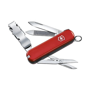 Navaja Victorinox Nail Clip Roja con Cortaúñas 0.6463
