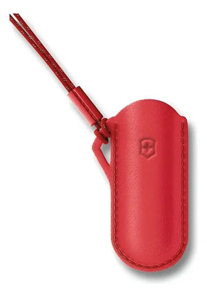 Estuche De Cuero Para Navajas Style Icon Victorinox 4.0670 Rojo
