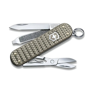 Navaja Cortapluma Victorinox Classic Precious Alox Gris 0.6221.4031G