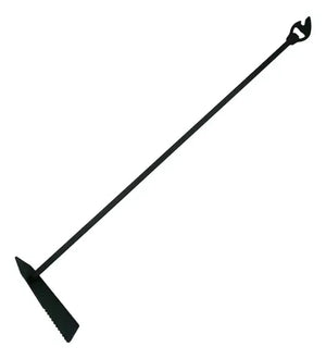 Atizador Para Carbón Parrilla 70cm Hierro Con Destapador