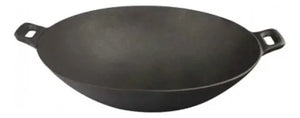 Wok de Hierro Fundido 30cm Con Asas Lugano