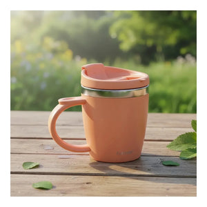 Mug Térmico Keep Indoor 400 ml Coral + Grabado Personalizado