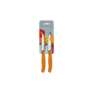 Cuchillos Verdura Naranjo. Hoja 10cm Victorinox 6.7796.l9b + Grabado Personalizado