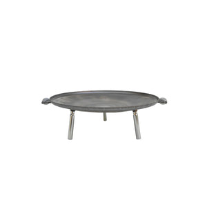 Disco de Asado 45cm Acero 2,5mm Patas Desmontables