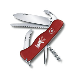 Navaja Cortapluma Victorinox Hunter Roja 0.8573 Cazador + Grabado Personalizado