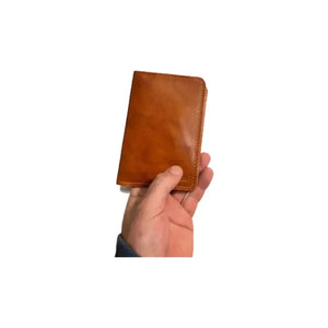 Porta Pasaporte Cuero + Grabado Láser Gratis Viajes Travel Café Cuero