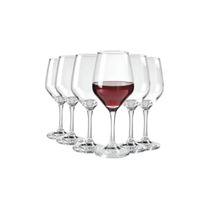 Set 6 Copas Vino Brunello 408 Cc Cristar Color Crystal