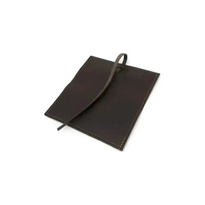 Tabaquera Extra Grande Cuero + Grabado Láser Café Liso