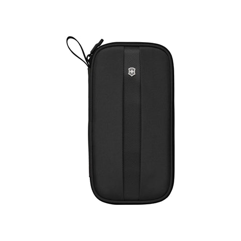 Porta Documentos de Viaje Victorinox con Bloqueo Rfid Color Negro 610597