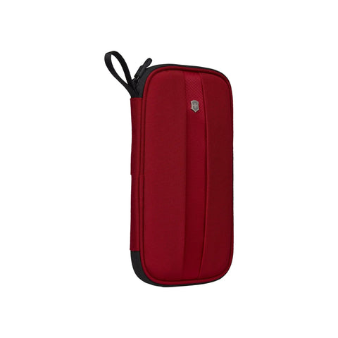 Porta Documentos de Viaje Victorinox con Bloqueo Rfid Color Rojo 610598