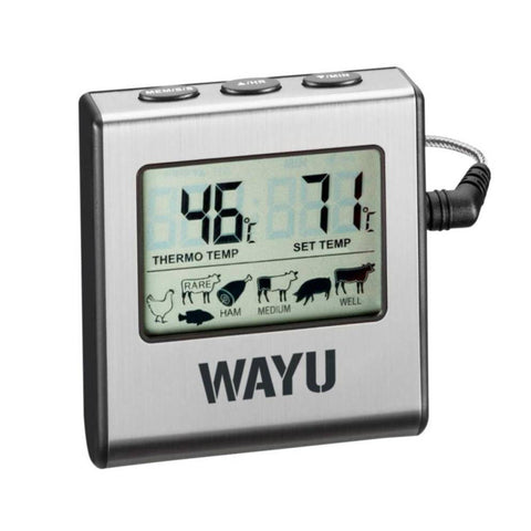 Termómetro Digital Para Carnes Wayu Asado Parrilla Ahumado