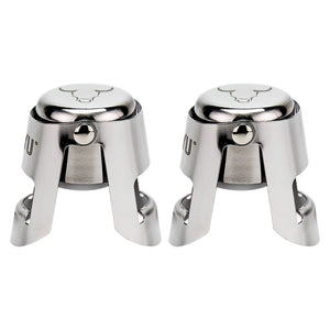 Set Sellador Tapon Espumante Champaña Wayu Tragos Premium