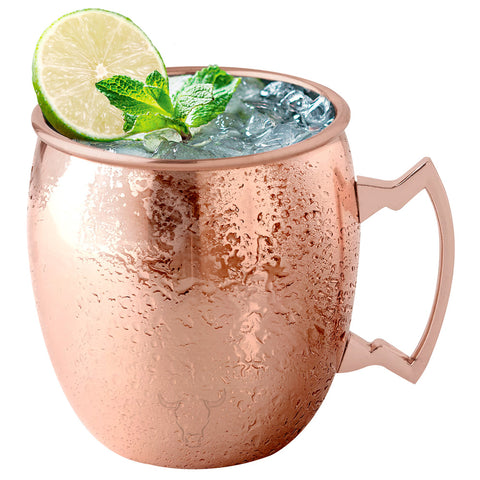 Set De 2 Vasos De Cobre Wayu Shine Tragos Moscow Mule Mojito