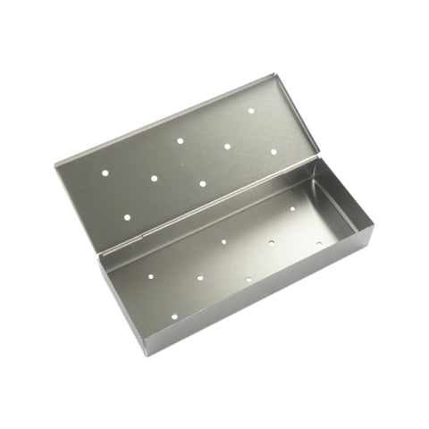 Caja Ahumadora Chips Ahumado Inoxidable Parrilla Horno Asado