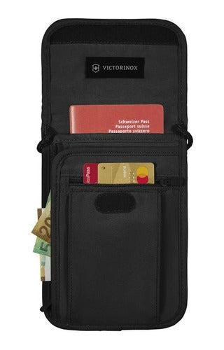 Bolso Security Pouch Protección Rfid Negro Victorinox 610603