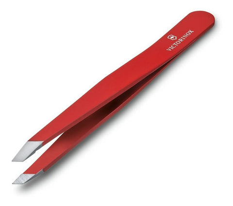Pinza Swiss Inclinada Roja Victorinox Depilación 8.2061.1e