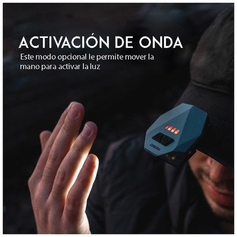 Linterna De Cabeza Para Gorra Nebo Einstein Cap