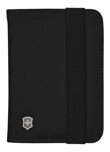 Porta Pasaporte Victorinox Rfid Negro Tarjetas Organizador