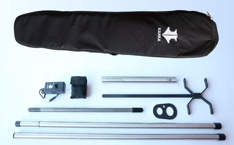 Spiedo Kanka Asador Inoxidable Con Bolso