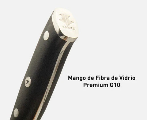 Cuchillo Hacha Acero Alemán + Grabado Láser