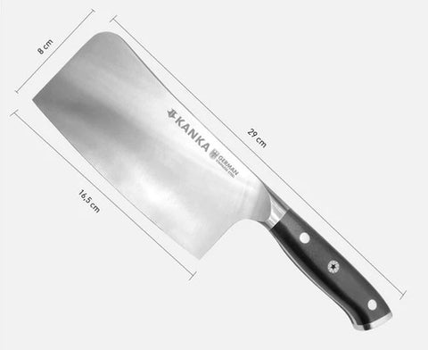 Cuchillo Hacha Acero Alemán + Grabado Láser