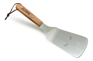 Espátula Multiuso Marca Wayu Churrasquera Asado Cocina Color Marrón