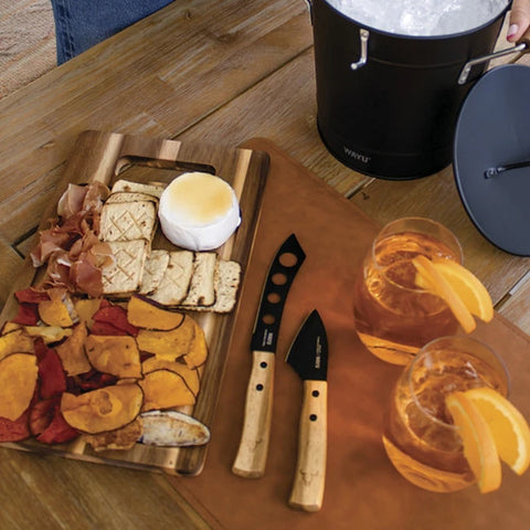 Tabla De Cortar Picar Carne Acacia 33cm Wayu Asado Parrilla