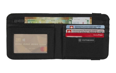 Billetera Victorinox Bifold Rfid Black 610396 Documentos