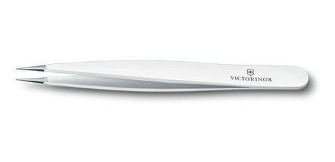 Pinza Swiss Puntiaguda Blanca Victorinox Depilar 8.2062.7e