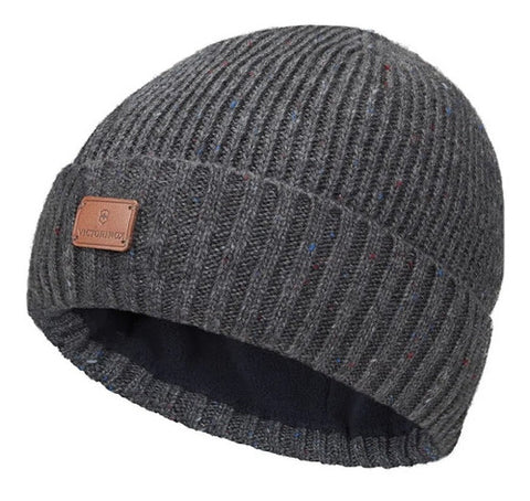 Gorro De Lana Deluxe Victorinox Color Gris 611134
