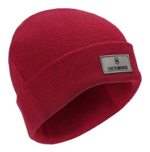 Gorro De Lana Rojo Victorinox 611130 Abrigo Invierno Frío