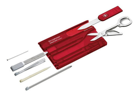 Swisscard Nail Care Victorinox Rojo 0.7100.t Premium Uñas