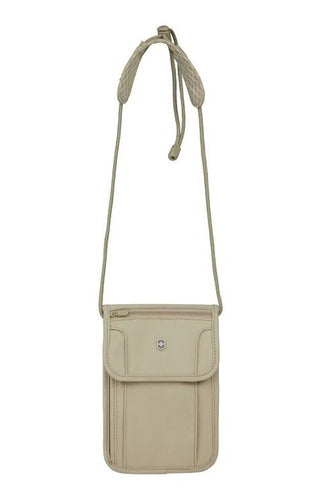 Bolso Security Pouch Protección Rfid Beige Victorinox 610604