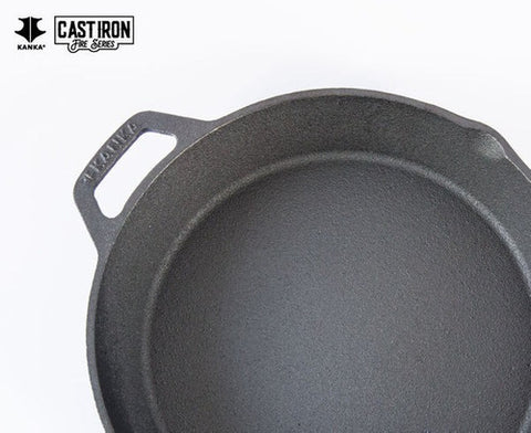 Set Sartenes Hierro Fundido Kanka 25-30cm Sartén Iron Cast
