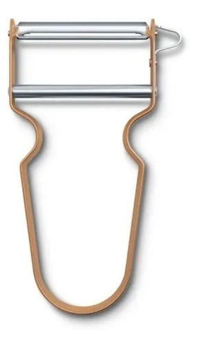 Pelador De Verduras Victorinox Premium Canela Acero Inox.