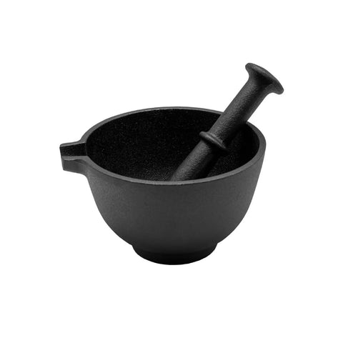 Mortero Hierro Fundido La Creole 16cm Premium Asado Cocina