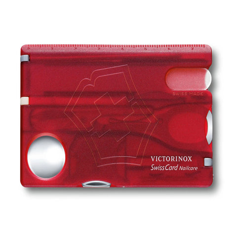 Swisscard Nail Care Victorinox Rojo 0.7240.t Premium Uñas