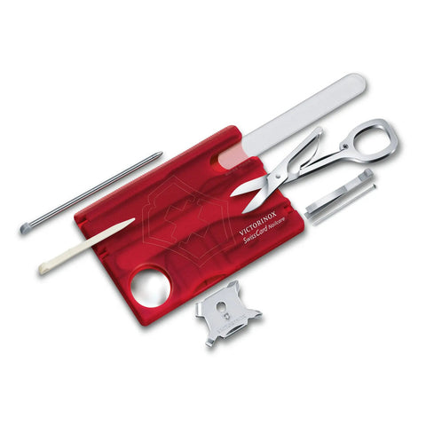 Swisscard Nail Care Victorinox Rojo 0.7240.t Premium Uñas
