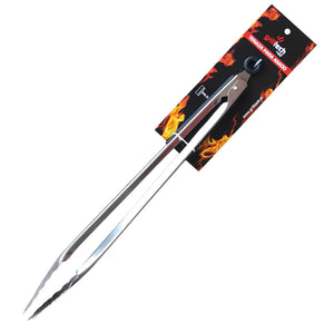 Pinza Grilltech 44.5cm Xl Parrilla Acero Inox Cocina Quincho