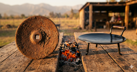Disco de asado para cocinar - guía completa del disco parrillero en Chile, usos, tamaños y cuidados - Casa y Quincho