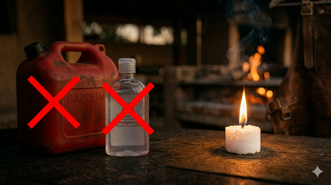 Por qué nunca debes usar bencina ni alcohol para encender la parrilla (y qué usar en cambio)