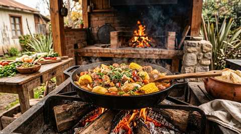5 recetas chilenas clásicas para disco de asado (probadas)