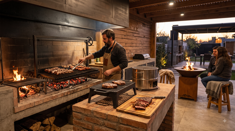 ¿Qué parrilla comprar para el quincho? Guía chilena