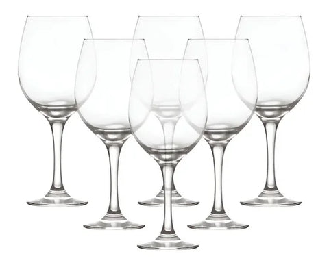 Copas de vidrio para bar en casa: vino, gin y mas