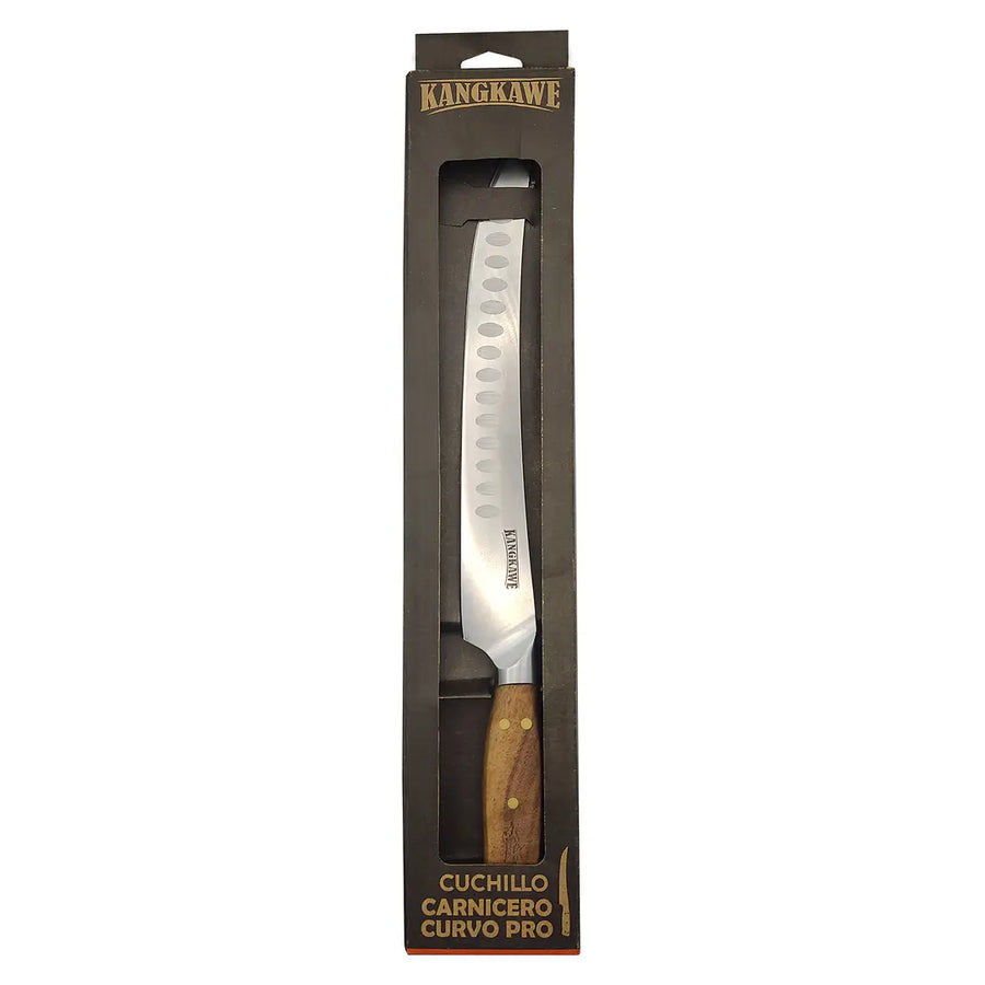 Cuchillo Carnicero Curvo Pro Kangkawe detalle filo